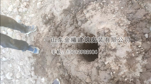 戈壁地質(zhì)護(hù)壁旋挖成孔效果圖