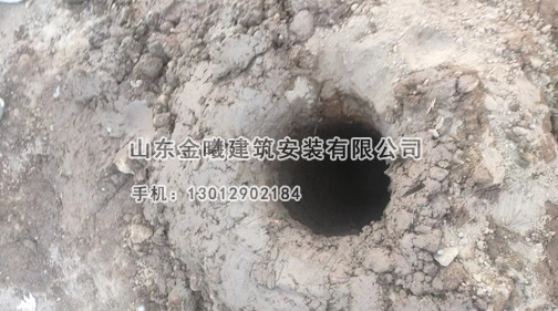 戈壁地質(zhì)護(hù)壁旋挖成孔效果圖